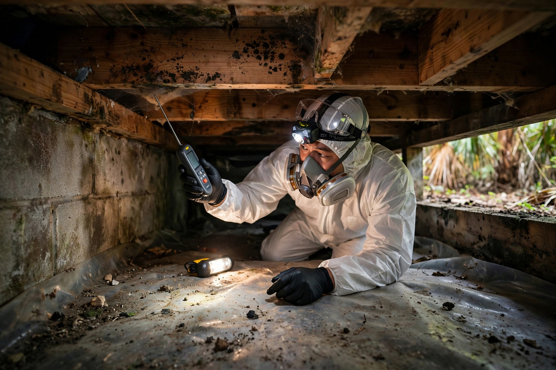 How to Check for Mold in Fort Myers Crawl Spaces