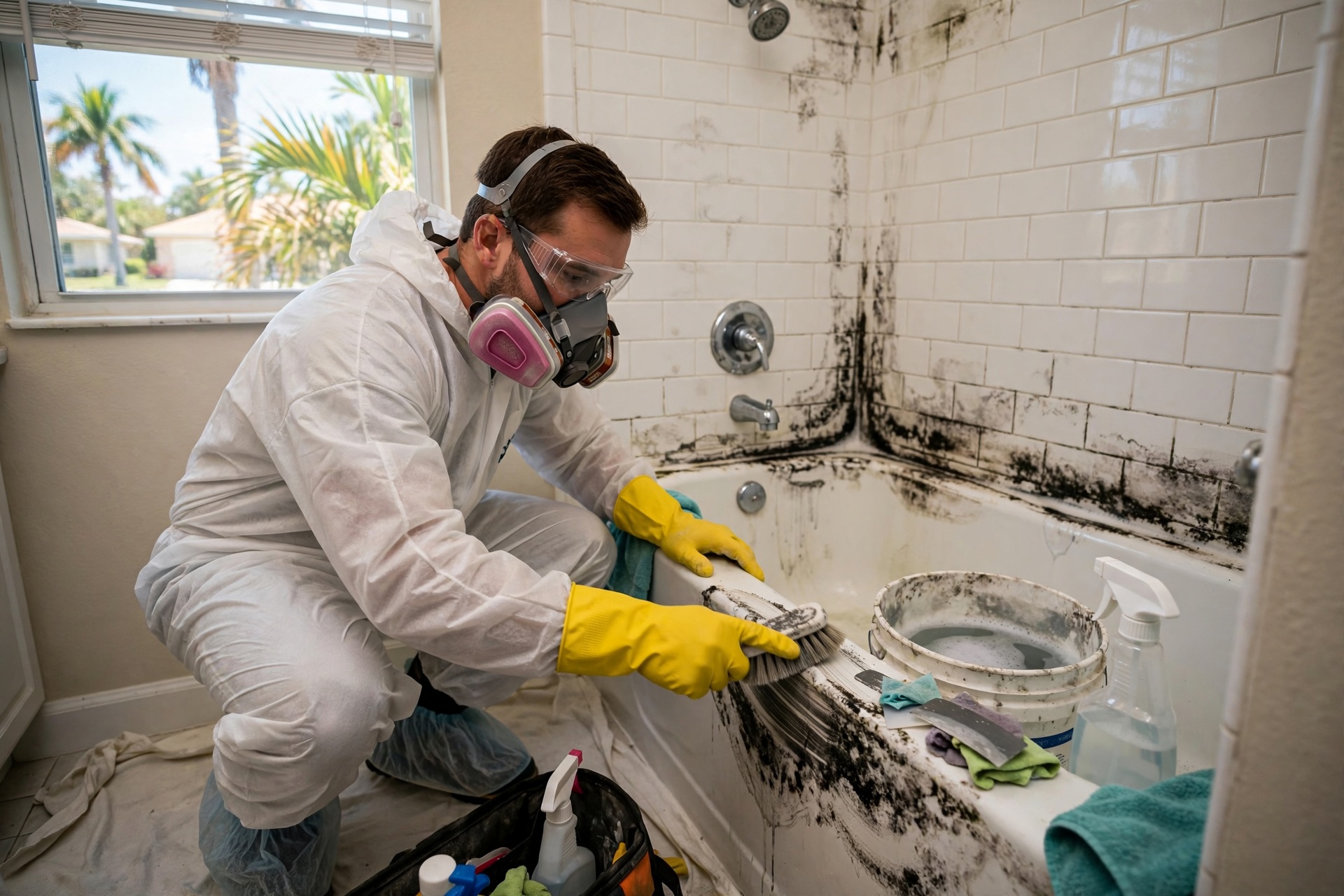 Bathroom Mold Removal in Fort Myers, FL